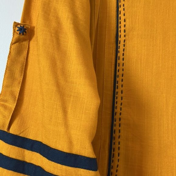 Yellow Kurtha. NWOT. - Picture 6 of 8